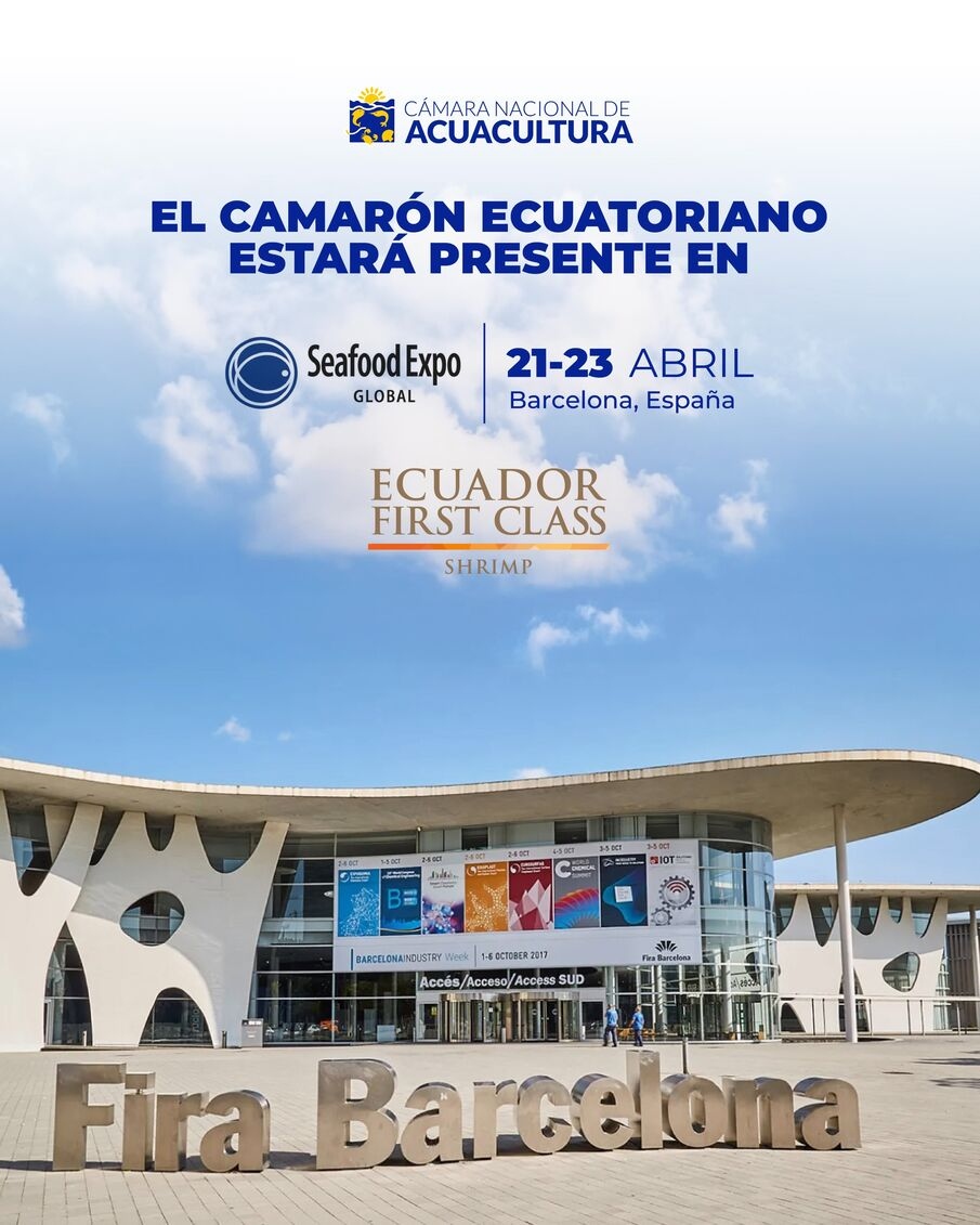 ECUADOR FIRST CLASS SHRIMP REPRESENTA AL CAMARÓN ECUATORIANO EN IMPORTANTE FERIA EUROPEA