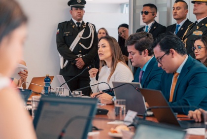 Comisión de Justicia inicia trámite de proyecto de Mishel Mancheno para la recuperación territorial frente al crimen organizado